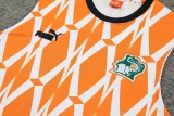23-24 Ivory Coast Orange Tank top and shorts suit