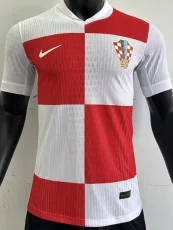 24-25 Croatia Home Player Version Soccer Jersey