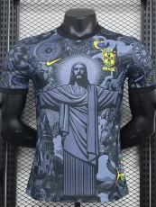 24-25 Brazil Black Special Edition Player Version Soccer Jersey