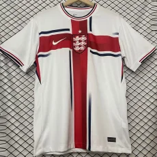 24-25 England White Red Special Edition Fans Soccer Jersey