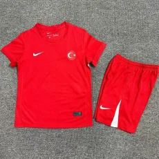 24-25 Turkey Away Kids Soccer Jersey