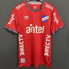 23-24 Club Nacional Red Fans Soccer Jersey
