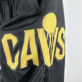 23-24 Cleveland Cavaliers Black Edition Top Quality NBA Pants (Trapeze Edition) 飞人版
