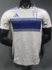 24-25 Italy White Joint Edition Player Version Soccer Jersey 范斯哲