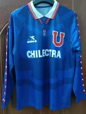 1996 Universidad De Chile Home Long Sleeve Retro Soccer Jersey (长袖)