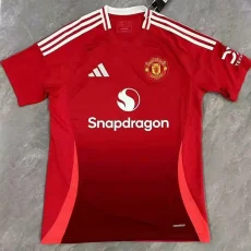 24-25 Man Utd Home Fans Soccer Jersey