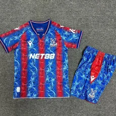 24-25 Crystal Palace Home Kids Soccer Jersey