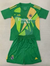 24-25 RMA Green GoalKeeper Kids Soccer Jersey