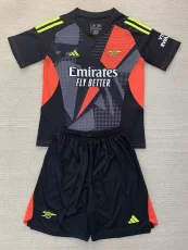 24-25 ARS Black GoalKeeper Kids Soccer Jersey