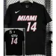 T144 HEAT HERRO #14 Black High Quality Casual T-Shirt