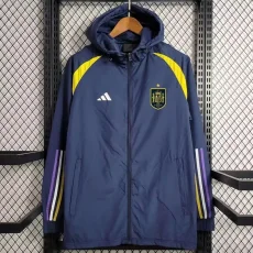 24-25 Spain Dark blue Windbreaker