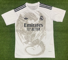 24-25 RMA White Special Edition Training Shirts *三叶草黑标