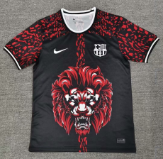 24-25 BAR Red Black Special Edition Fans Training Shirts *狮头