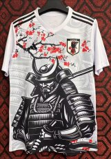 24-25 Japan White Special Edition Fans Soccer Jersey *梅花武士