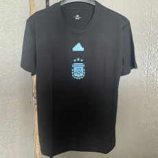 24-25 Argentina Black High Quality Casual T-Shirt
