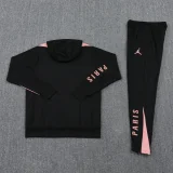 24-25 PSG Black Hoodie Tracksuit(卫衣套装)