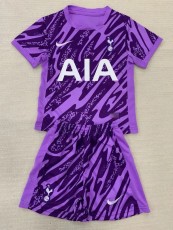 24-25 TOT Purple GoalKeeper Kids Soccer Jersey