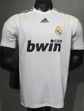 2009-2010 RMA Home Player Version 球员 Retro Soccer Jersey