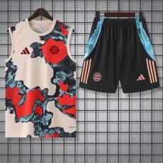 25-26 Bayern Khaki Tank top and shorts suit