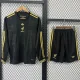 25-26 Mexico Gold Cup Black Long sleeve Kids Soccer Jersey (长袖)