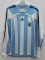 2006 Argentina Home Long Sleeve Retro Soccer Jersey (长袖)