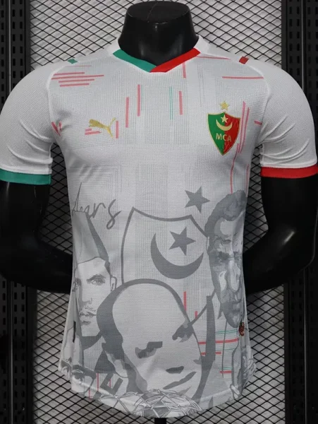 2025-26 MC Algiers White Special Edition Player Version Soccer Jersey