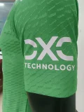 2025-26 Man Utd Green Goalkeeper Player Version Soccer Jersey
