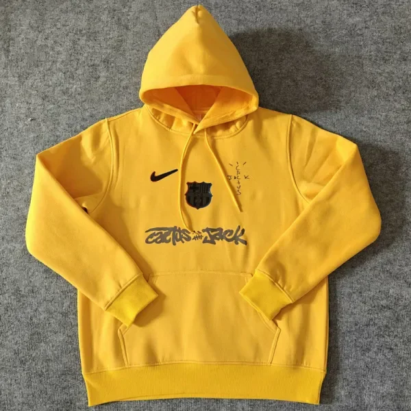 2025-26 BAR Yellow Hoody 黄色(加绒)黑标