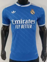 2025-26 RMA Blue Player Version Soccer Jersey