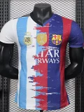 2025-26 MESSI #10 Special Edition Player Version Soccer Jersey (右蓝白)