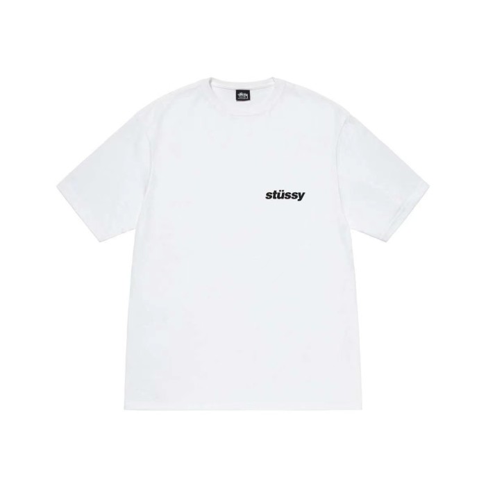 STUSSY Popsicle Tee In White