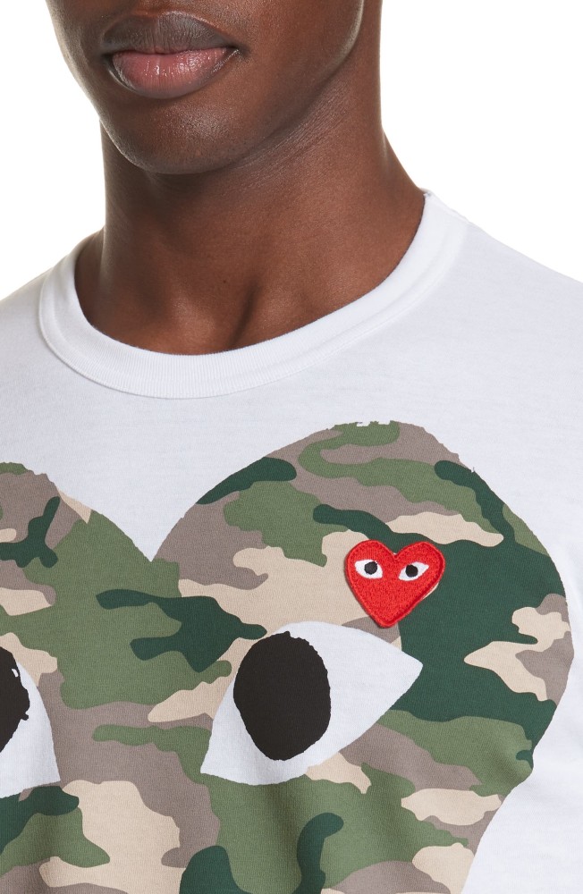 Camo Big Heart T-Shirt