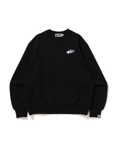 A Bathing Ape STA Logo Relaxed Fit Crewneck