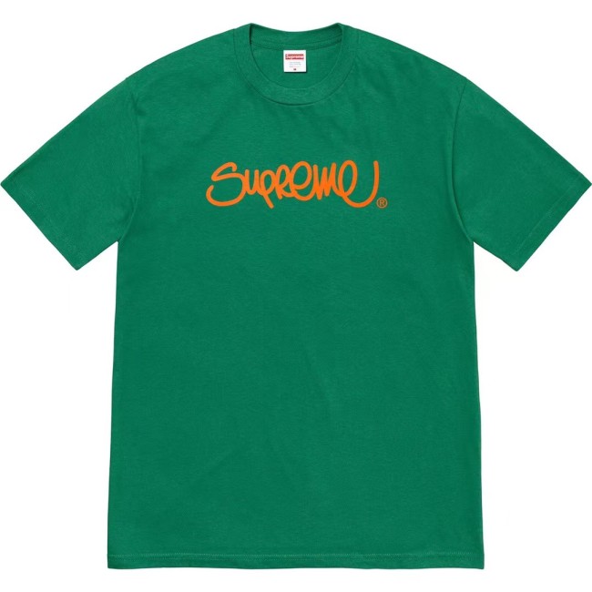 Supreme Handstyle Tee Green