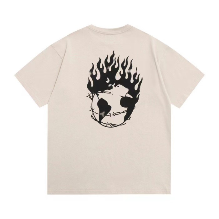 GALLERY DEPT Illadox Graphic Print Tee In Cream