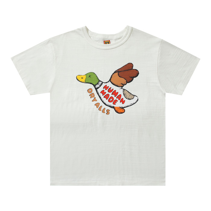 Human Made Classic Duck Logo Tee White