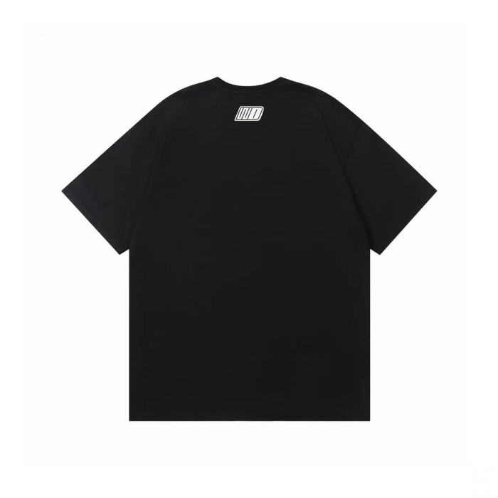WE11DONE Letter Logo Tee Black