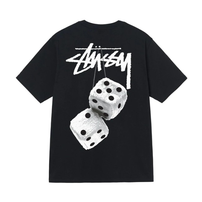 STUSSY FUZZY DICE TEE