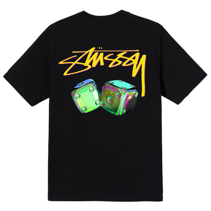 STUSSY IRIDESCENT DICE TEE