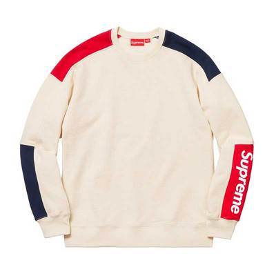 Supreme Formula Crewneck Hoodie Cream