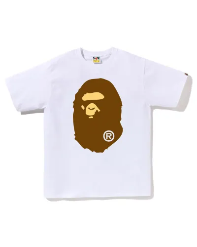 A Bathing Ape Big Ape Head Tee In White