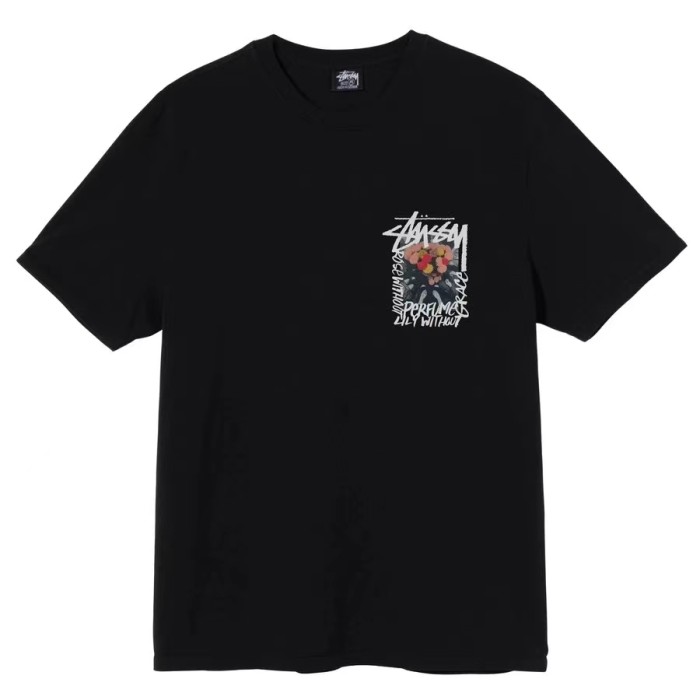 STUSSY CAMELLIAS TEE