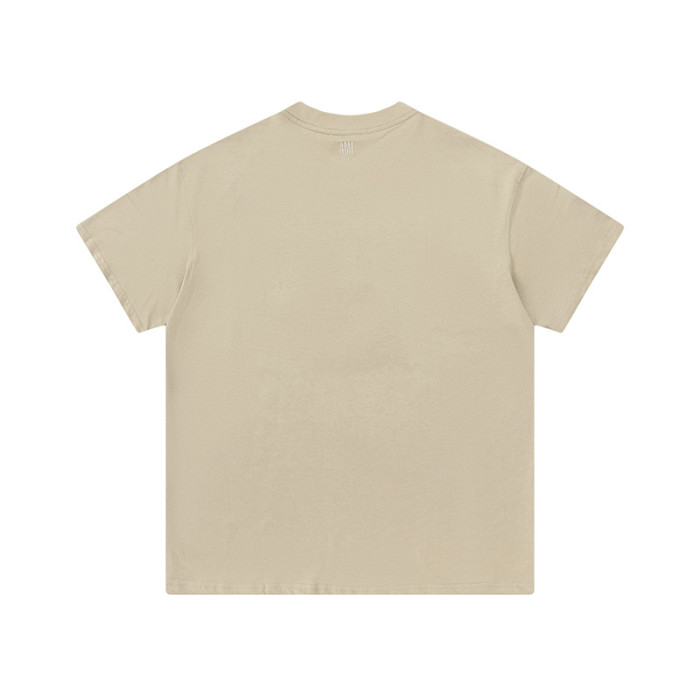 AMI Paris Logo Tee Brown
