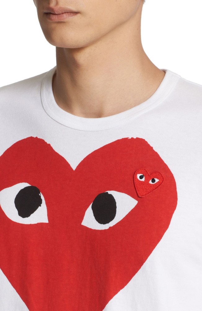 Heart Face Graphic Tee