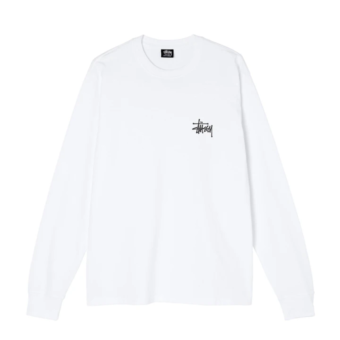 STUSSY BASIC LONG SLEEVE TEE