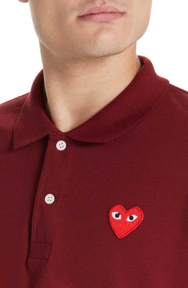 Heart Logo Slim Fit Polo