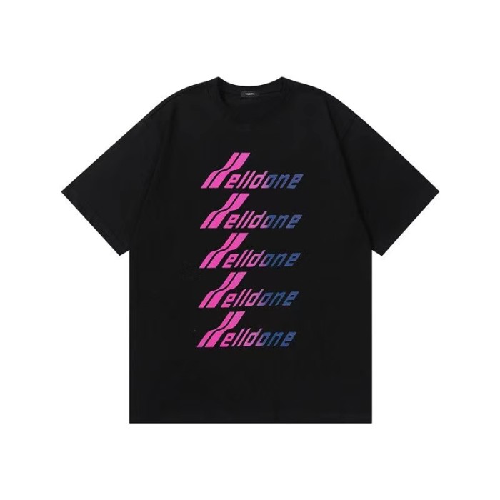 WE11DONE Track 2023 Logo Tee Black