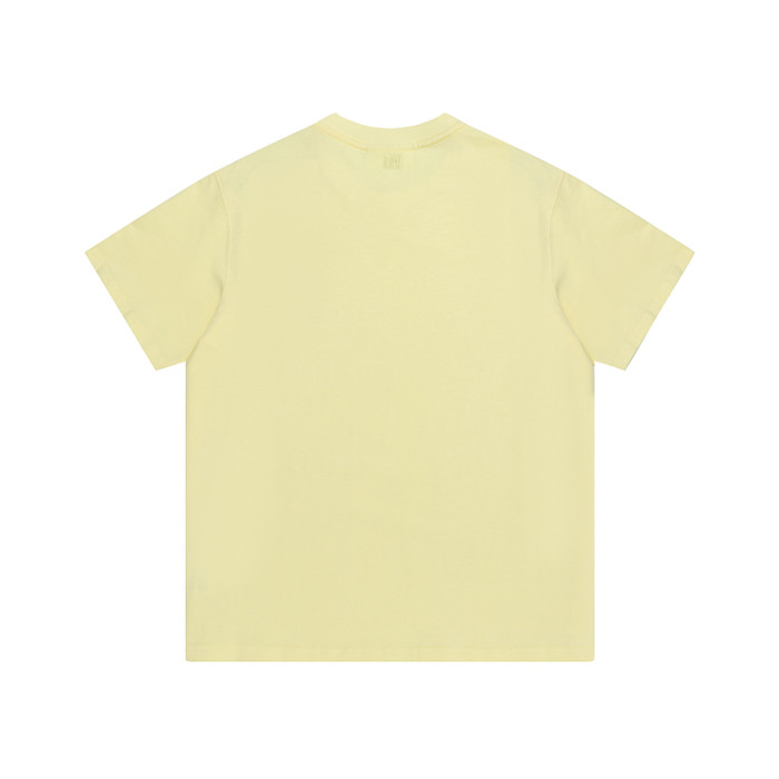AMI Same Color Logo Tee Yellow