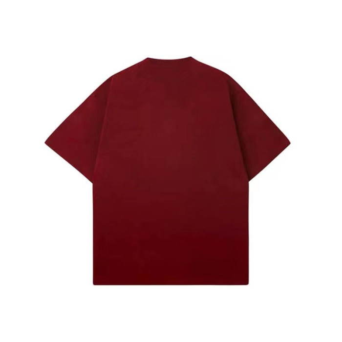 DREW HOUSE PRINTED TEE WINE RED