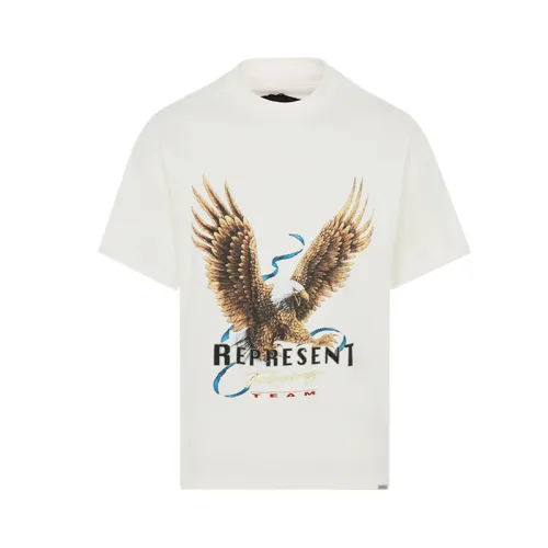 REPRESENT EAGLE BEIGE T-SHIRT